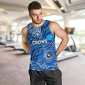 Custom NAIDOC Week 2024 Cats Men Tank Top Aboriginal Animals Keep The Fire Burning