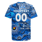 Custom NAIDOC Week 2024 Cats Rugby Jersey Aboriginal Animals Keep The Fire Burning