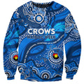 Custom NAIDOC Week 2024 Cats Sweatshirt Aboriginal Animals Keep The Fire Burning