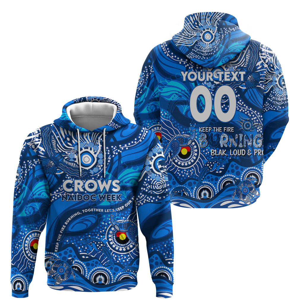 Custom NAIDOC Week 2024 Cats Zip Hoodie Aboriginal Animals Keep The Fire Burning