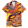 Custom NAIDOC Week 2024 Sunnies Hawaiian Shirt Aboriginal Animals Keep The Fire Burning