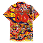 Custom NAIDOC Week 2024 Sunnies Hawaiian Shirt Aboriginal Animals Keep The Fire Burning