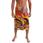 Custom NAIDOC Week 2024 Sunnies Lavalava Aboriginal Animals Keep The Fire Burning