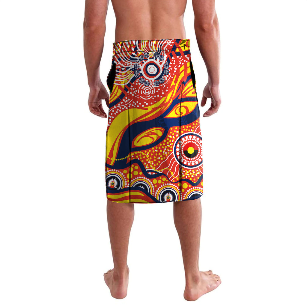 Custom NAIDOC Week 2024 Sunnies Lavalava Aboriginal Animals Keep The Fire Burning