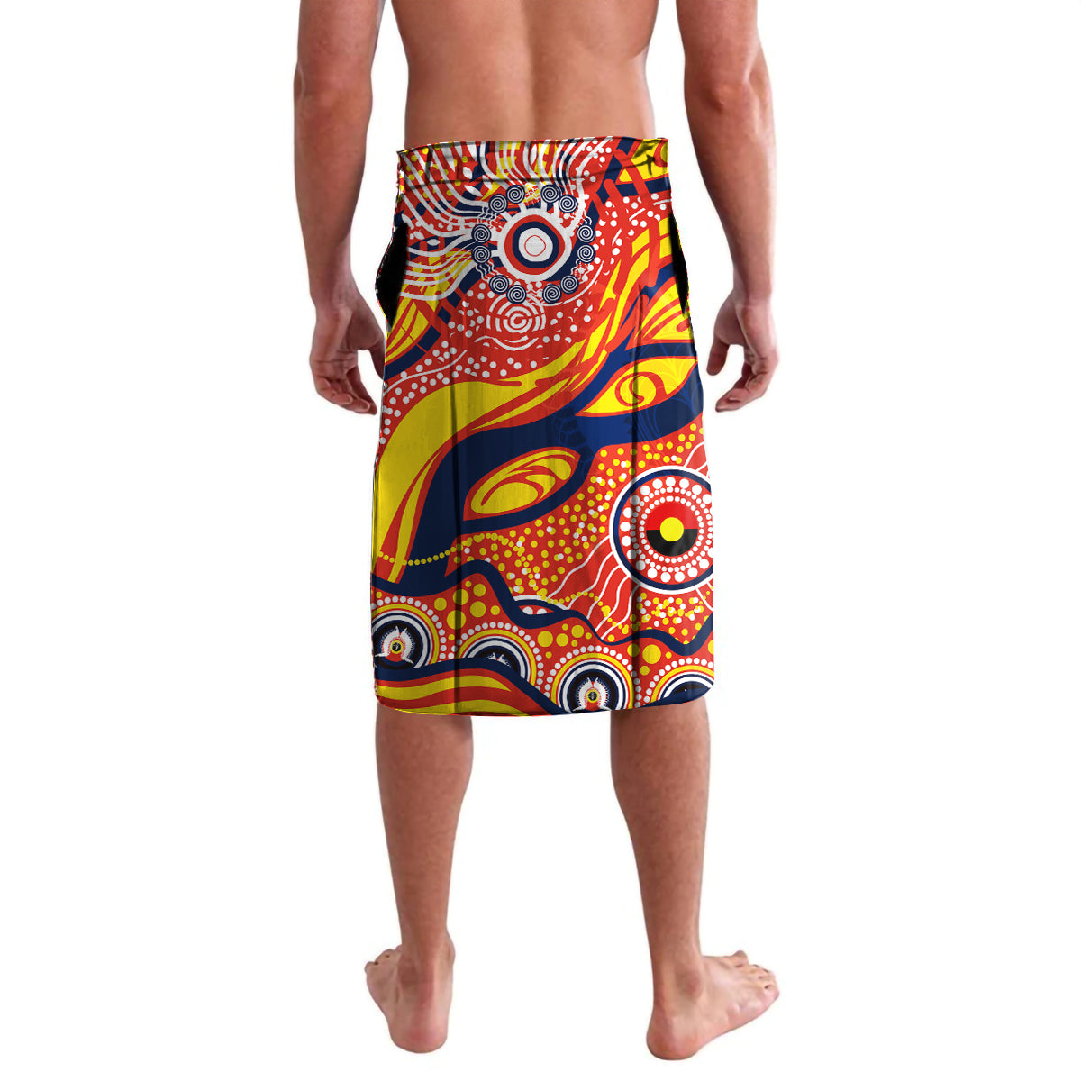 Custom NAIDOC Week 2024 Sunnies Lavalava Aboriginal Animals Keep The Fire Burning