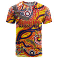 Custom NAIDOC Week 2024 Sunnies T Shirt Aboriginal Animals Keep The Fire Burning