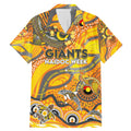 Custom NAIDOC Week 2024 Giants Family Matching Mermaid Dress and Hawaiian Shirt Aboriginal Animals Keep The Fire Burning
