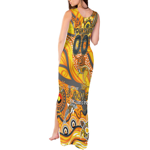 Custom NAIDOC Week 2024 Giants Tank Maxi Dress Aboriginal Animals Keep The Fire Burning