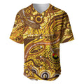 Custom NAIDOC Week 2024 Hawks Baseball Jersey Aboriginal Animals Keep The Fire Burning