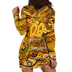 Custom NAIDOC Week 2024 Hawks Hoodie Dress Aboriginal Animals Keep The Fire Burning