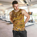 Custom NAIDOC Week 2024 Hawks Men Tank Top Aboriginal Animals Keep The Fire Burning