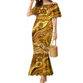 Custom NAIDOC Week 2024 Hawks Mermaid Dress Aboriginal Animals Keep The Fire Burning