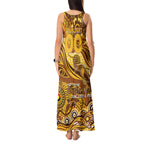 Custom NAIDOC Week 2024 Hawks Tank Maxi Dress Aboriginal Animals Keep The Fire Burning