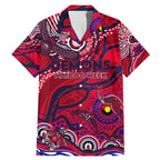 Custom NAIDOC Week 2024 Demons Family Matching Mermaid Dress and Hawaiian Shirt Aboriginal Animals Keep The Fire Burning