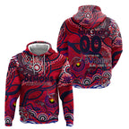 Custom NAIDOC Week 2024 Demons Hoodie Aboriginal Animals Keep The Fire Burning