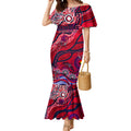 Custom NAIDOC Week 2024 Demons Mermaid Dress Aboriginal Animals Keep The Fire Burning