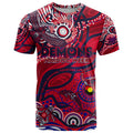 Custom NAIDOC Week 2024 Demons T Shirt Aboriginal Animals Keep The Fire Burning