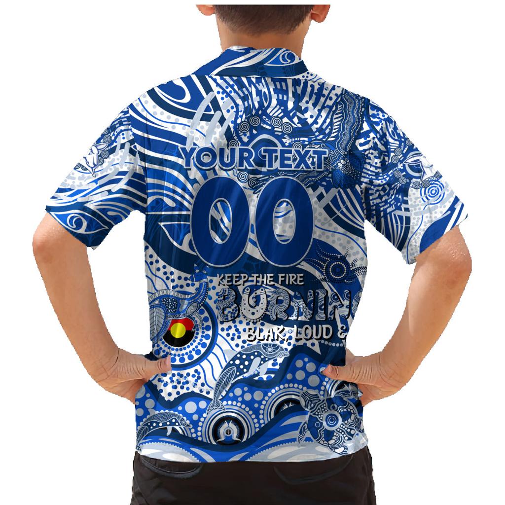 Custom NAIDOC Week 2024 Kangaroos Family Matching Mermaid Dress and Hawaiian Shirt Aboriginal Animals Keep The Fire Burning