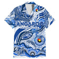 Custom NAIDOC Week 2024 Kangaroos Family Matching Mermaid Dress and Hawaiian Shirt Aboriginal Animals Keep The Fire Burning