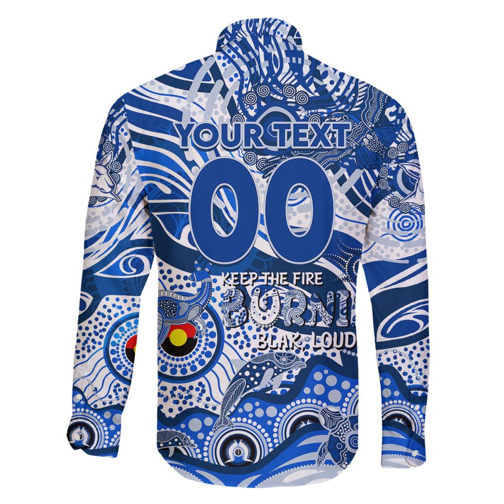 Custom NAIDOC Week 2024 Kangaroos Family Matching Tank Maxi Dress and Hawaiian Shirt Aboriginal Animals Keep The Fire Burning