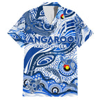 Custom NAIDOC Week 2024 Kangaroos Hawaiian Shirt Aboriginal Animals Keep The Fire Burning