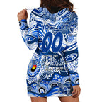 Custom NAIDOC Week 2024 Kangaroos Hoodie Dress Aboriginal Animals Keep The Fire Burning