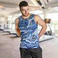 Custom NAIDOC Week 2024 Kangaroos Men Tank Top Aboriginal Animals Keep The Fire Burning