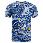 Custom NAIDOC Week 2024 Kangaroos T Shirt Aboriginal Animals Keep The Fire Burning