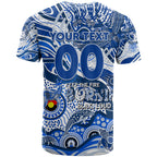Custom NAIDOC Week 2024 Kangaroos T Shirt Aboriginal Animals Keep The Fire Burning