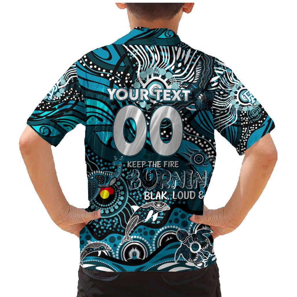 Custom NAIDOC Week 2024 Power Family Matching Mermaid Dress and Hawaiian Shirt Aboriginal Animals Keep The Fire Burning