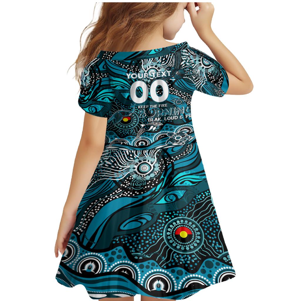 Custom NAIDOC Week 2024 Power Family Matching Mermaid Dress and Hawaiian Shirt Aboriginal Animals Keep The Fire Burning