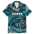 Custom NAIDOC Week 2024 Power Family Matching Mermaid Dress and Hawaiian Shirt Aboriginal Animals Keep The Fire Burning