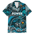 Custom NAIDOC Week 2024 Power Family Matching Puletasi and Hawaiian Shirt Aboriginal Animals Keep The Fire Burning