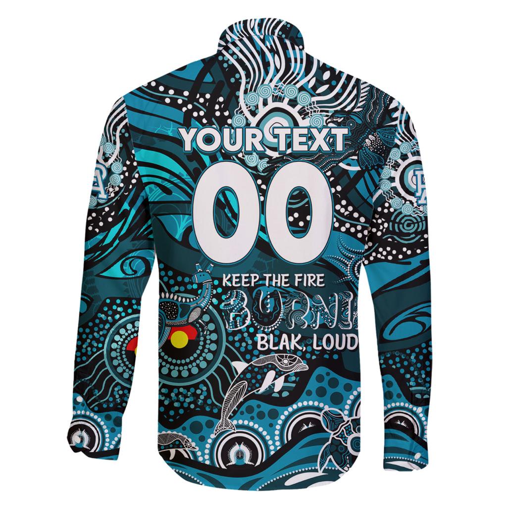 Custom NAIDOC Week 2024 Power Family Matching Puletasi and Hawaiian Shirt Aboriginal Animals Keep The Fire Burning
