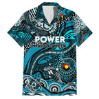 Custom NAIDOC Week 2024 Power Family Matching Tank Maxi Dress and Hawaiian Shirt Aboriginal Animals Keep The Fire Burning