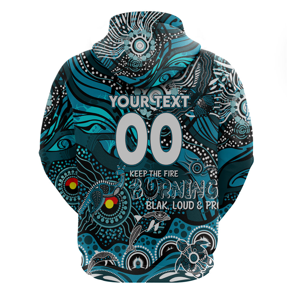 Custom NAIDOC Week 2024 Power Hoodie Aboriginal Animals Keep The Fire Burning
