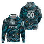 Custom NAIDOC Week 2024 Power Hoodie Aboriginal Animals Keep The Fire Burning