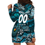 Custom NAIDOC Week 2024 Power Hoodie Dress Aboriginal Animals Keep The Fire Burning