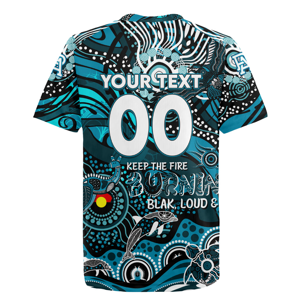 Custom NAIDOC Week 2024 Power Rugby Jersey Aboriginal Animals Keep The Fire Burning