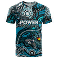Custom NAIDOC Week 2024 Power T Shirt Aboriginal Animals Keep The Fire Burning