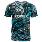 Custom NAIDOC Week 2024 Power T Shirt Aboriginal Animals Keep The Fire Burning