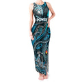 Custom NAIDOC Week 2024 Power Tank Maxi Dress Aboriginal Animals Keep The Fire Burning