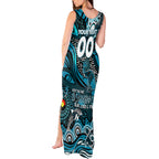 Custom NAIDOC Week 2024 Power Tank Maxi Dress Aboriginal Animals Keep The Fire Burning