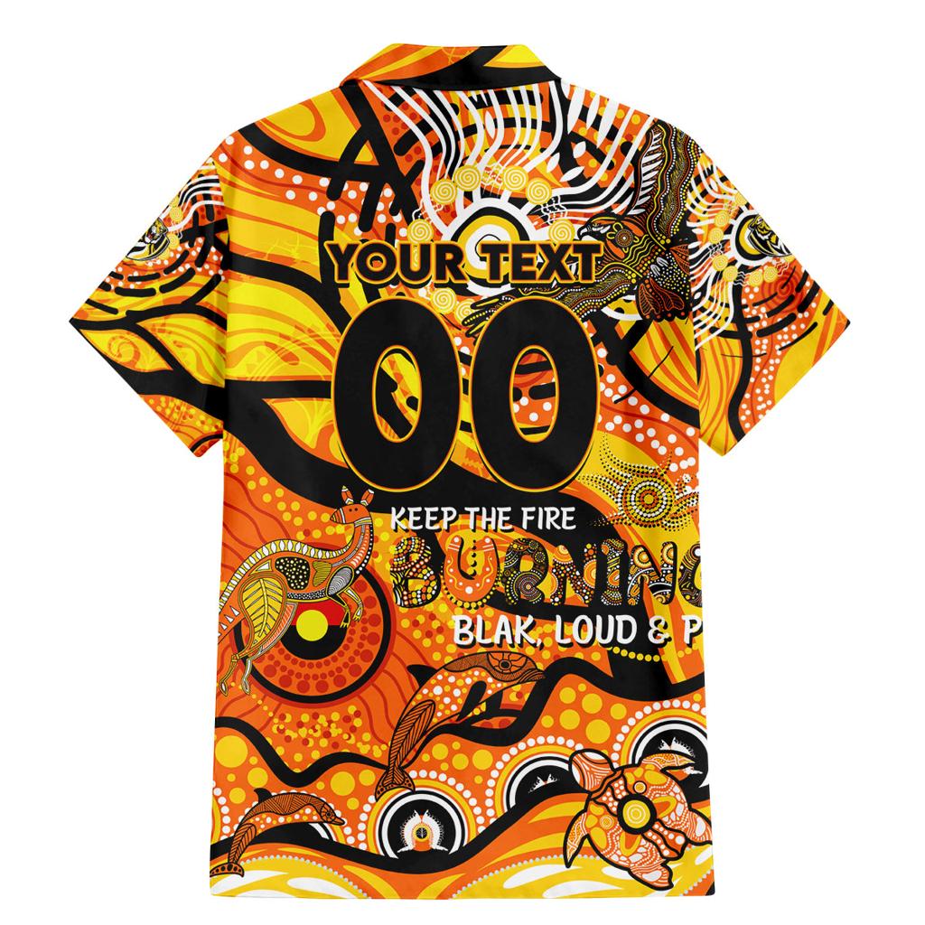 Custom NAIDOC Week 2024 Tiger Family Matching Mermaid Dress and Hawaiian Shirt Aboriginal Animals Keep The Fire Burning