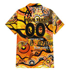 Custom NAIDOC Week 2024 Tiger Family Matching Mermaid Dress and Hawaiian Shirt Aboriginal Animals Keep The Fire Burning