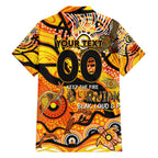 Custom NAIDOC Week 2024 Tiger Family Matching Summer Maxi Dress and Hawaiian Shirt Aboriginal Animals Keep The Fire Burning
