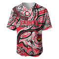 Custom NAIDOC Week 2024 Saints Baseball Jersey Aboriginal Animals Keep The Fire Burning