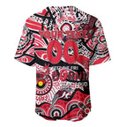 Custom NAIDOC Week 2024 Saints Baseball Jersey Aboriginal Animals Keep The Fire Burning