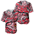 Custom NAIDOC Week 2024 Saints Baseball Jersey Aboriginal Animals Keep The Fire Burning