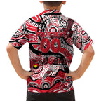 Custom NAIDOC Week 2024 Saints Family Matching Mermaid Dress and Hawaiian Shirt Aboriginal Animals Keep The Fire Burning